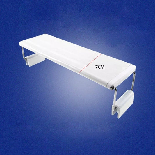 XY-60K Three Rows Aquarium Glass Fish Tank LED Aquatic Bracket Lamp, US Plug(White Blue) - Fish Tanks & Accessories by buy2fix | Online Shopping UK | buy2fix