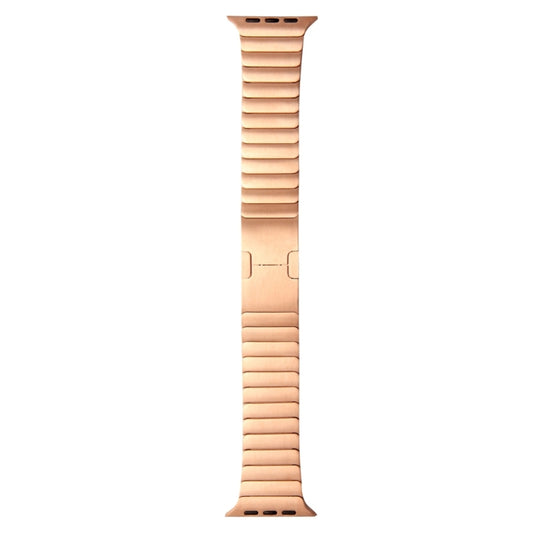 For Apple Watch 38mm Stainless Steel Watch Band(Rose Gold) by buy2fix
