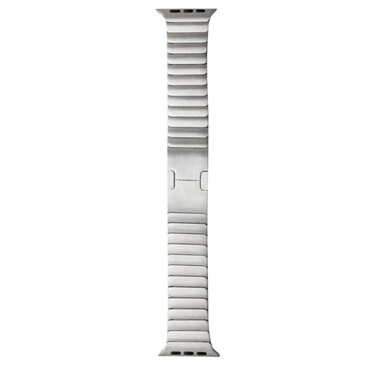 For Apple Watch 42mm Stainless Steel Watch Band(Silver) by buy2fix