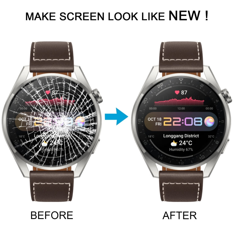 Original LCD Screen and Digitizer Full Assembly for Huawei Watch 3 Pro by buy2fix