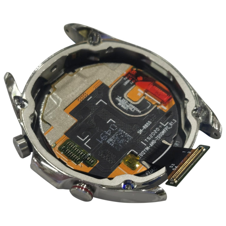 LCD Screen and Digitizer Full Assembly With Frame for Samsung Galaxy Watch3 SM-R850/R855(Silver) - LCD Related Parts by buy2fix | Online Shopping UK | buy2fix
