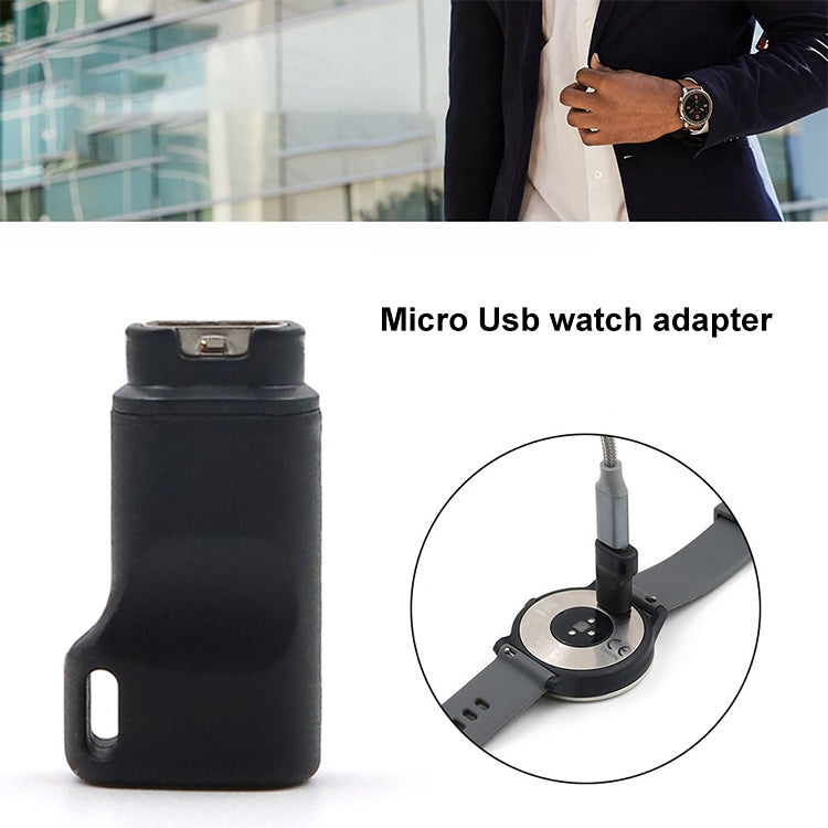 Watch Charging Head Smart Accessories with Micro USB Adapter For Garmin Fenix 5 / 5x / 5s / 6 / 6X / 6S Pro / Venu - Charger by buy2fix | Online Shopping UK | buy2fix