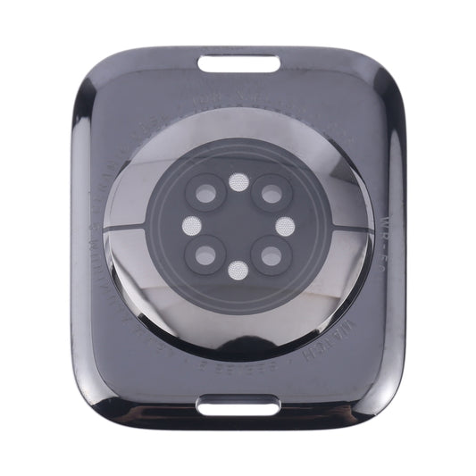 For Apple Watch Series 9 45mm Rear Housing Glass Cover(Black) - Back Cover by buy2fix | Online Shopping UK | buy2fix