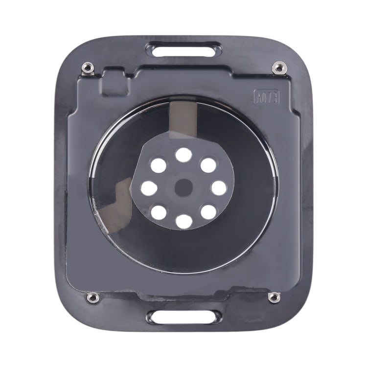 For Apple Watch Series 9 45mm Rear Housing Glass Cover(Black) - Back Cover by buy2fix | Online Shopping UK | buy2fix