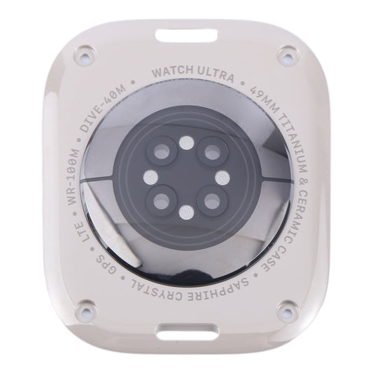 For Apple Watch Series Ultra 1/ 2 49mm Original Rear Housing Glass Cover(Silver) - Back Cover by buy2fix | Online Shopping UK | buy2fix
