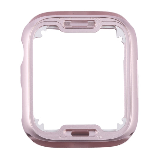 For Apple Watch Series 9 41mm Aluminum Alloy Middle Frame Bezel Plate (Pink) by buy2fix