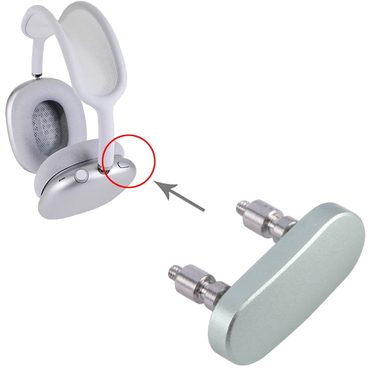 For AirPods Max Side Button (Green) by buy2fix