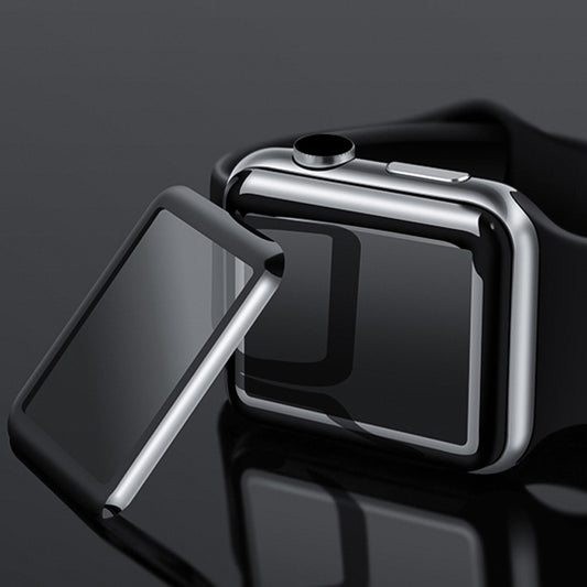 mocolo 0.33mm 9H 3D Round Edge Tempered Glass Film For Apple Watch Series 6 / 5 / 4 / Watch SE 40mm(Black) by mocolo