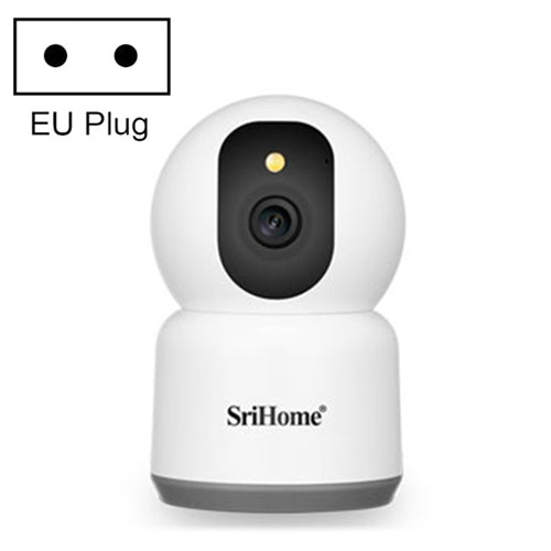 SirHome SH038 5MP QHD 5G WiFi IP Camera, Support Night Color & Motion Detection & Two Way Talk & Human Detection & TF Card, EU Plug - Wireless Camera by SriHome | Online Shopping UK | buy2fix