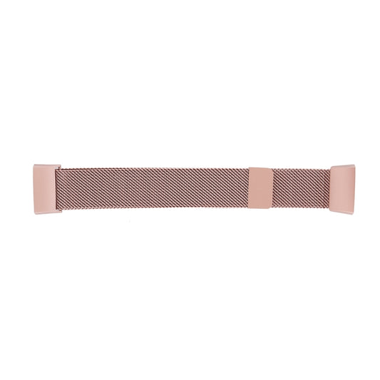 Metal Watch Band for Fitbit Charge 3(Rose Gold) by buy2fix