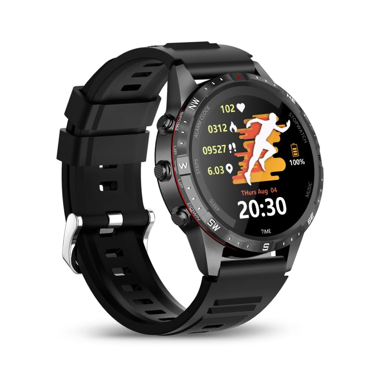 HAMTOD 1.6 inch Waterproof Smart Watch, Support Bluetooth Call / Heart Rate / Blood Oxygen Monitoring / NFC (Black) - Smart Watches by HAMTOD | Online Shopping UK | buy2fix
