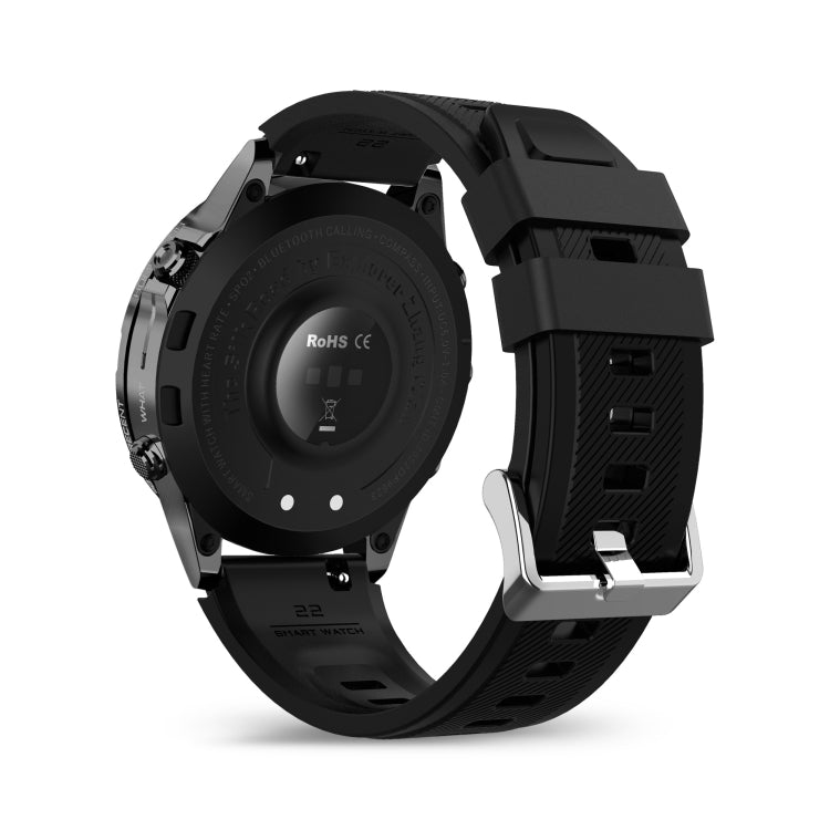 HAMTOD 1.6 inch Waterproof Smart Watch, Support Bluetooth Call / Heart Rate / Blood Oxygen Monitoring / NFC (Black) - Smart Watches by HAMTOD | Online Shopping UK | buy2fix