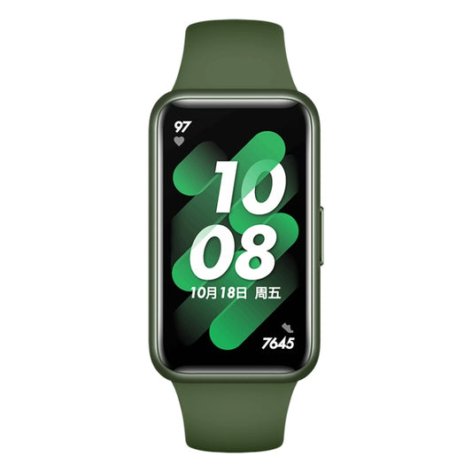 Original HUAWEI Band 7 NFC Edition, 1.47 inch AMOLED Screen Smart Watch, Support Blood Oxygen Monitoring / 14-days Battery Life(Green) - Wearable Devices by Huawei | Online Shopping UK | buy2fix