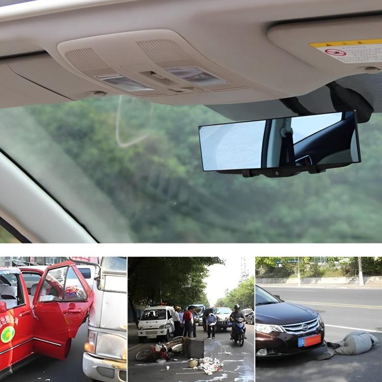 Interior Car Rear View Mirror (White Mirror) by buy2fix
