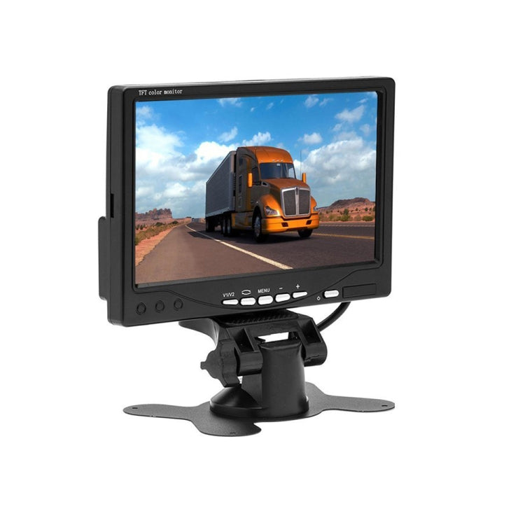 A1509 7 inch HD Car 12 IR Night Vision Rear View Backup Camera Rearview Monitor with 15m Cable - Rear View Cameras by buy2fix | Online Shopping UK | buy2fix