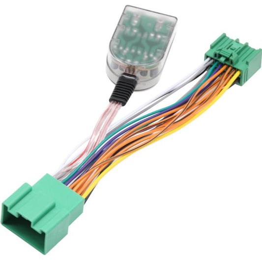 Subwoofer Harness & Amplifier Adapter High to Low Converter Wiring Harness for Buick / GM / GMC / Chevrolet (Green) - DIY Cables by buy2fix | Online Shopping UK | buy2fix