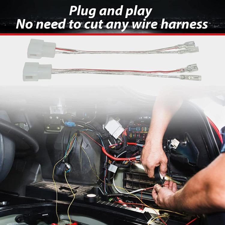 Car Door Speaker Wiring Harness Connector Cable for Subaru / Mazda / Nissan / VW / Suzuki 1988-2008 - DIY Cables by buy2fix | Online Shopping UK | buy2fix