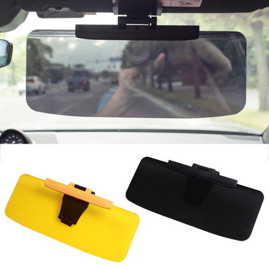 SHUNWEI SD-2302 Car Sun Visor Day Night Anti Glare Visor Adjustable Visor Protection Mirror (Black) - Sunglasses & Glasses Clips by SHUNWEI | Online Shopping UK | buy2fix