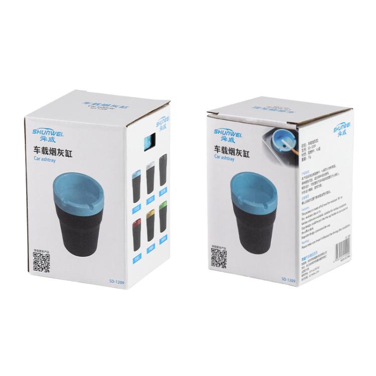 SHUNWEI SD-1209 Car Cigarette Ashtray Car Cup Holder (Black) - Ashtrays by buy2fix | Online Shopping UK | buy2fix