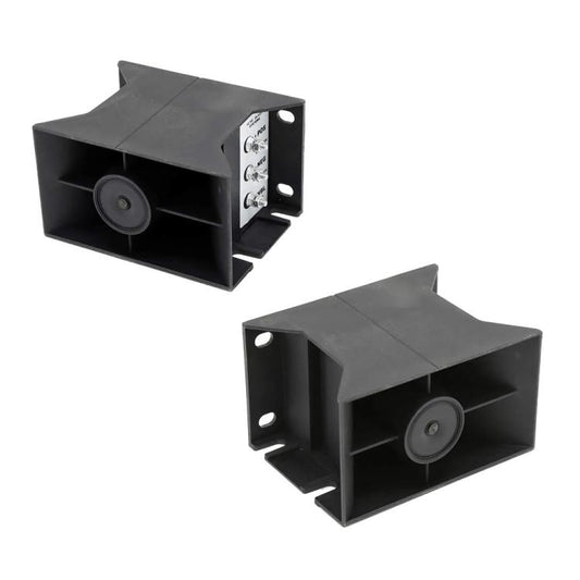 Waterproof Voice Reversing Alarm Buzzer For Forklift, Loader, Excavator, Truck, Engineering Vehicles, 12V–80V Wide Voltage (Black) - Car Amplifiers by buy2fix | Online Shopping UK | buy2fix