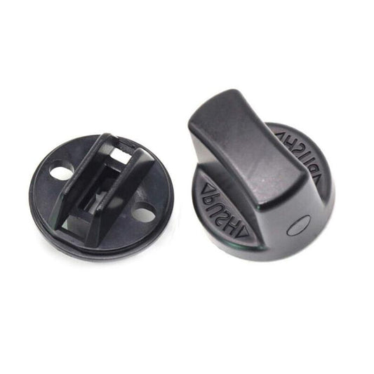 Keyless Ignition Switch Knob Cover 4408A167 4408A031 for Mitsubishi Outlander / Mazda (Black) - Ignition System by buy2fix | Online Shopping UK | buy2fix