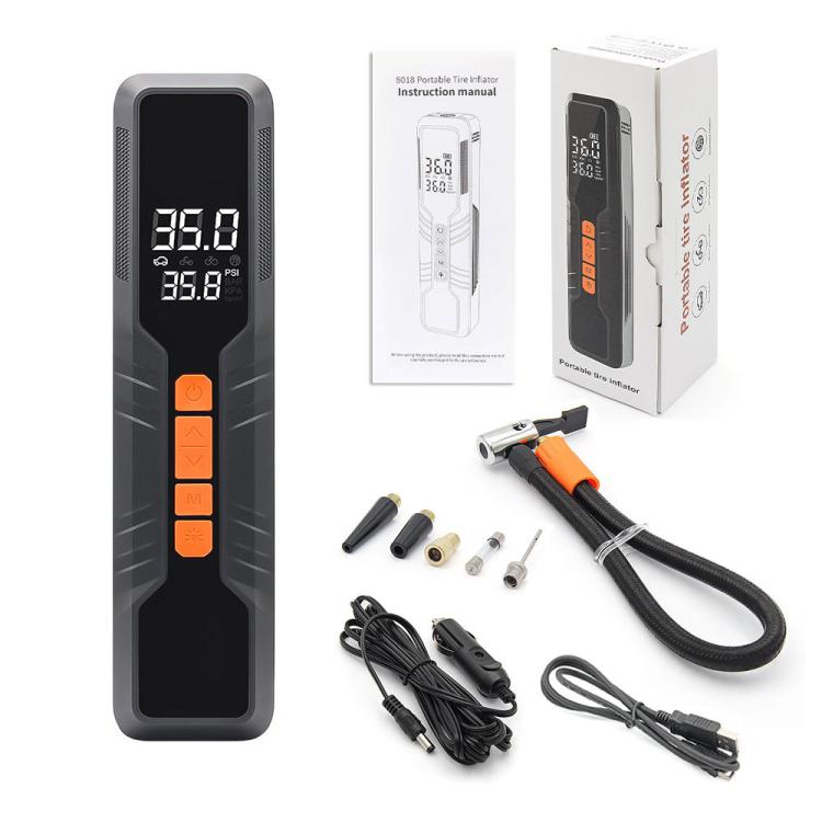 60W Portable Tire Inflator Cordless Air Pump (Black) - Inflatable Pump by buy2fix | Online Shopping UK | buy2fix