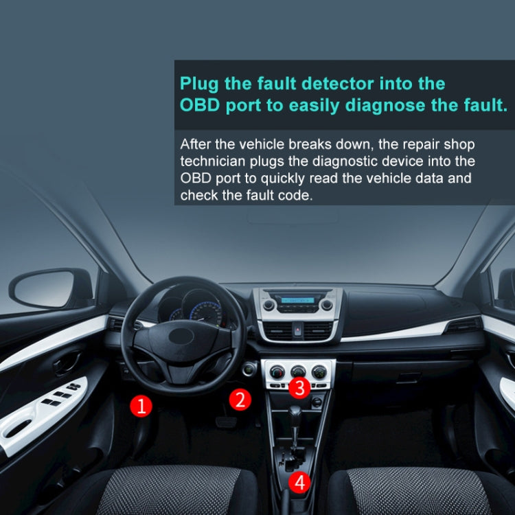 V011 Car Bluetooth Connection OBD Diagnostic Detection Tool - Code Readers & Scan Tools by buy2fix | Online Shopping UK | buy2fix