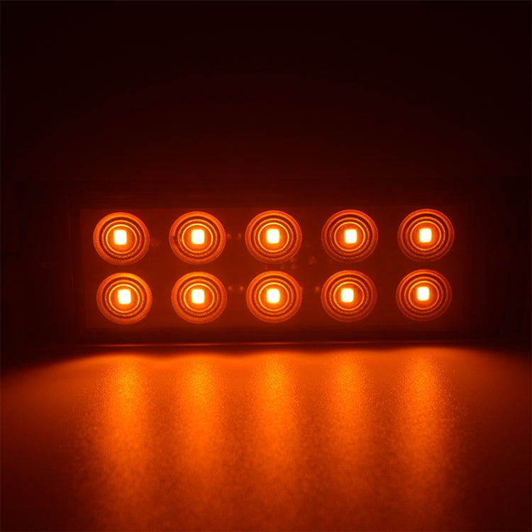 2pcs Car / Truck 10LEDs Side Marker Indicator Lights Bulb Lamp (Orange) - Clearance Lights by buy2fix | Online Shopping UK | buy2fix