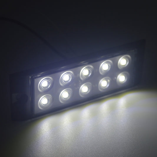 2pcs Car / Truck 10LEDs Side Marker Indicator Lights Bulb Lamp (White) by buy2fix
