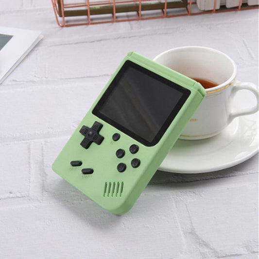 MK500 Macaron Mini Retro Classic Handheld Game Console for Kids Built-in 500 Games, Support AV Output(Green) by buy2fix