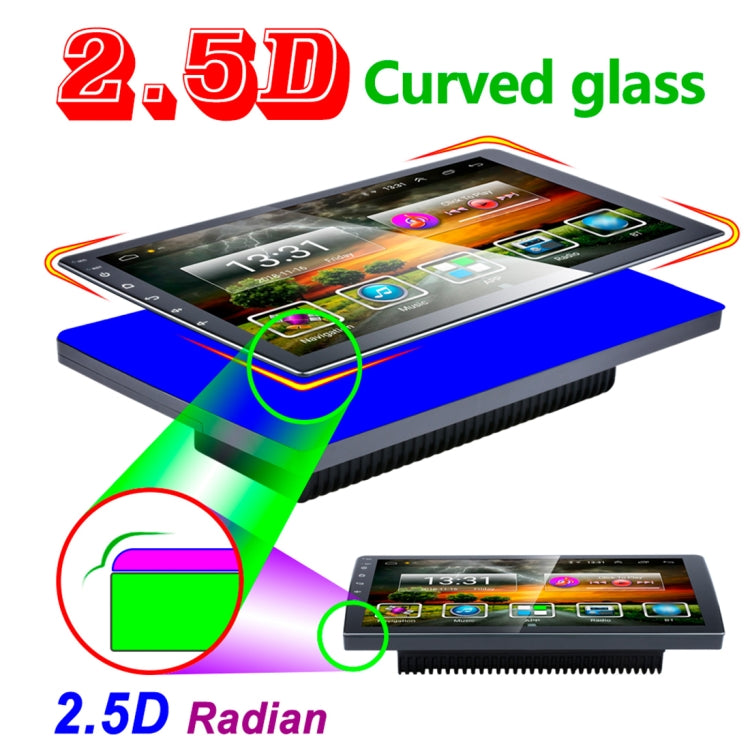 HD 10.1 inch Universal Car Android 8.1 Radio Receiver MP5 Player, Support FM & Bluetooth & TF Card & GPS - Car MP3 & MP4 & MP5 by buy2fix | Online Shopping UK | buy2fix
