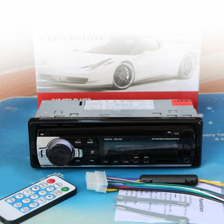 JSD-520 Car Stereo Radio MP3 Audio Player Support Bluetooth Hand-free Calling / FM / USB / SD, Ordinary Version - Car MP3 & MP4 & MP5 by buy2fix | Online Shopping UK | buy2fix