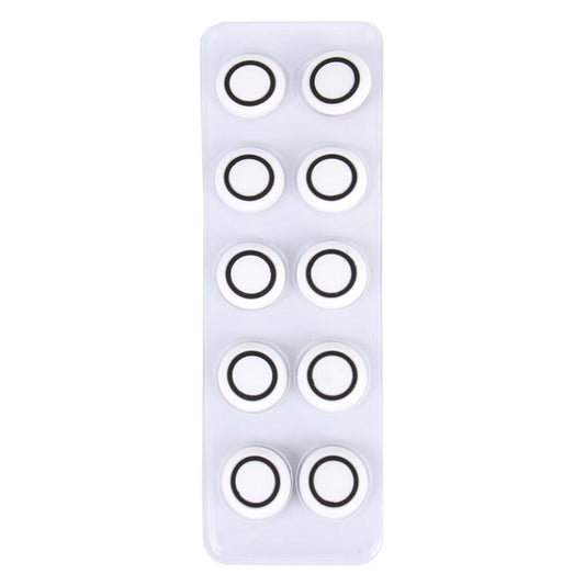 10 PCS Car Styling Anti-collision Sticker(White) by buy2fix