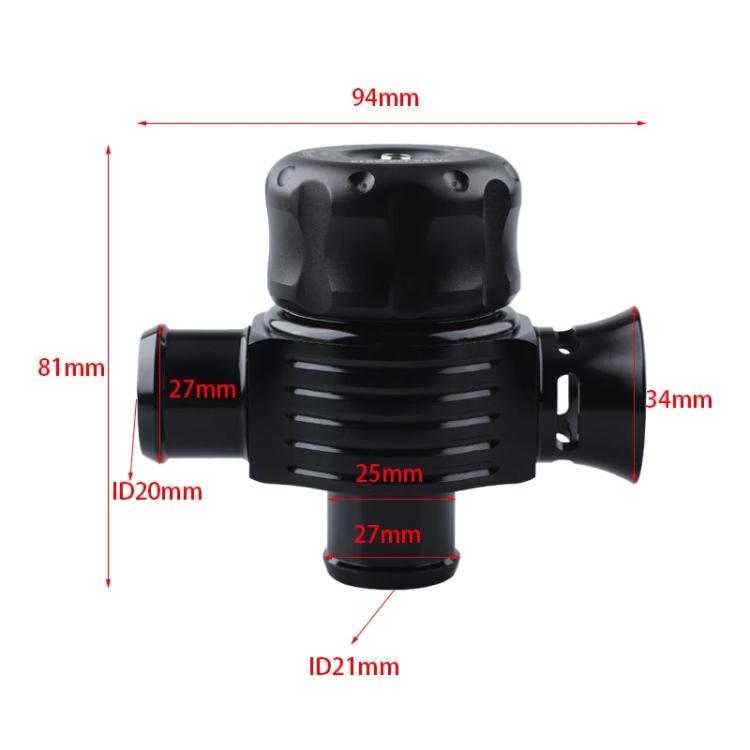 Car Modification Adjustable Blow Off Valve Turbine Relief Valve - Engine Fittings by buy2fix | Online Shopping UK | buy2fix