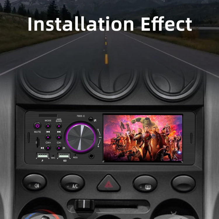 SWM-7805C 4.1 inch Touch Screen Universal Car Radio Receiver MP5 Player, Support FM & Bluetooth & TF Card with Remote Control - Car MP3 & MP4 & MP5 by buy2fix | Online Shopping UK | buy2fix
