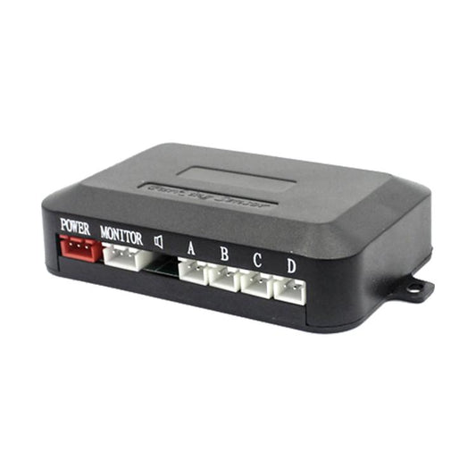 Car Buzzer Reverse Backup Radar System - Premium Quality 4 Parking Sensors Car Reverse Backup Radar System with LCD Display(Dark Red) - Radar Detectors by buy2fix | Online Shopping UK | buy2fix