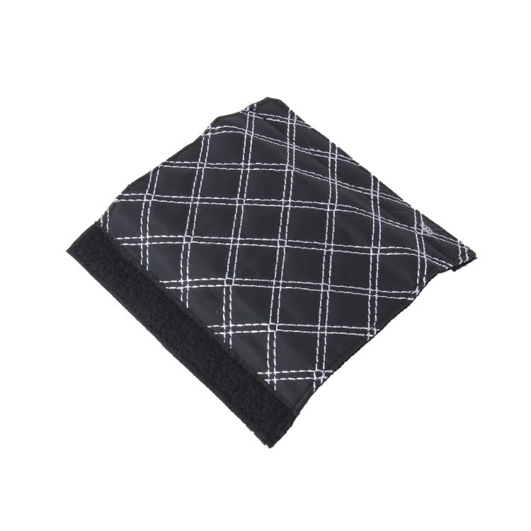 2 PCS Car Hand Brake Cover Shift Knob Gear Stick Cushion Sets Cover Car Accessory Interior Decoration Pad(White) - Shift Knob by buy2fix | Online Shopping UK | buy2fix