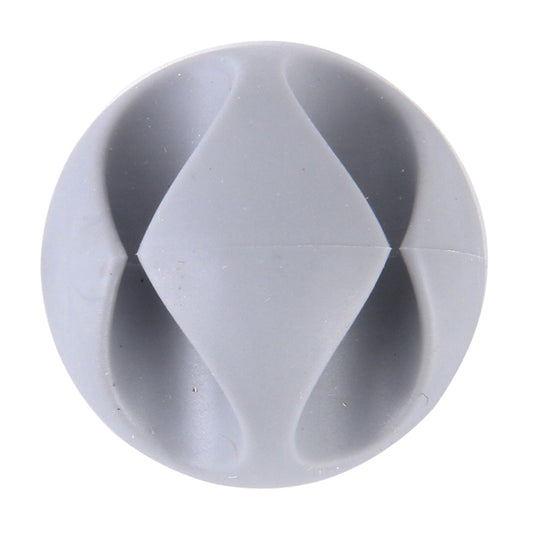 5 PCS Double Hole Cable Clips, Cable Management System and Cord Organizer Solution(Grey) by buy2fix