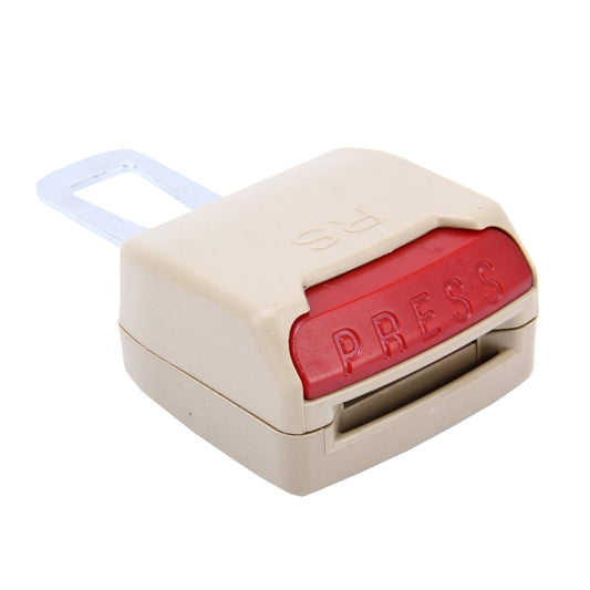 2 PCS RS-01 Universal Car Seat Belt Extension Buckle (Khaki) - Seat Belts & Padding by buy2fix | Online Shopping UK | buy2fix