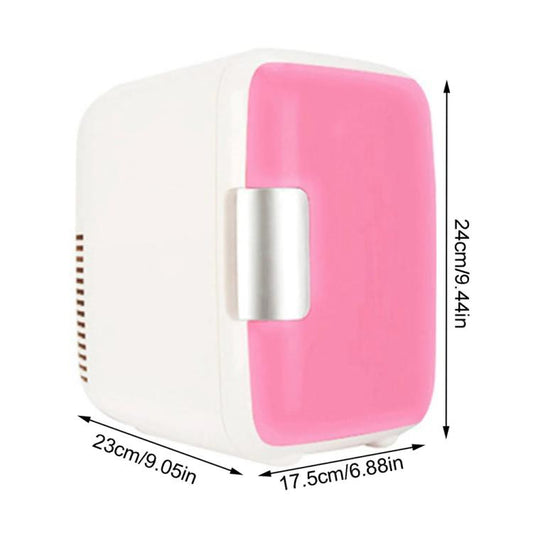 Vehicle Auto Portable Mini Cooler and Warmer 4L Refrigerator for Car, Voltage: DC 12V(Pink) - Refrigerators by buy2fix | Online Shopping UK | buy2fix