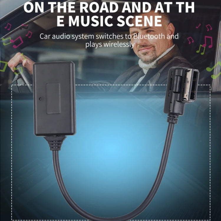 Car MMI 3G AMI Bluetooth Audio Cable Wiring Harness for Audi Q5 A5 A7 R7 S5 Q7 A6L A8L A4L - DIY Cables by buy2fix | Online Shopping UK | buy2fix