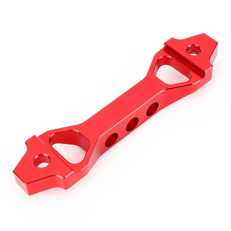 Universal Car Short Arch Stainless Steel Battery Tie Down Clamp Bracket, Size: 18.2 x 4.5 x 2cm (Red) - Booster Cable & Clip by buy2fix | Online Shopping UK | buy2fix