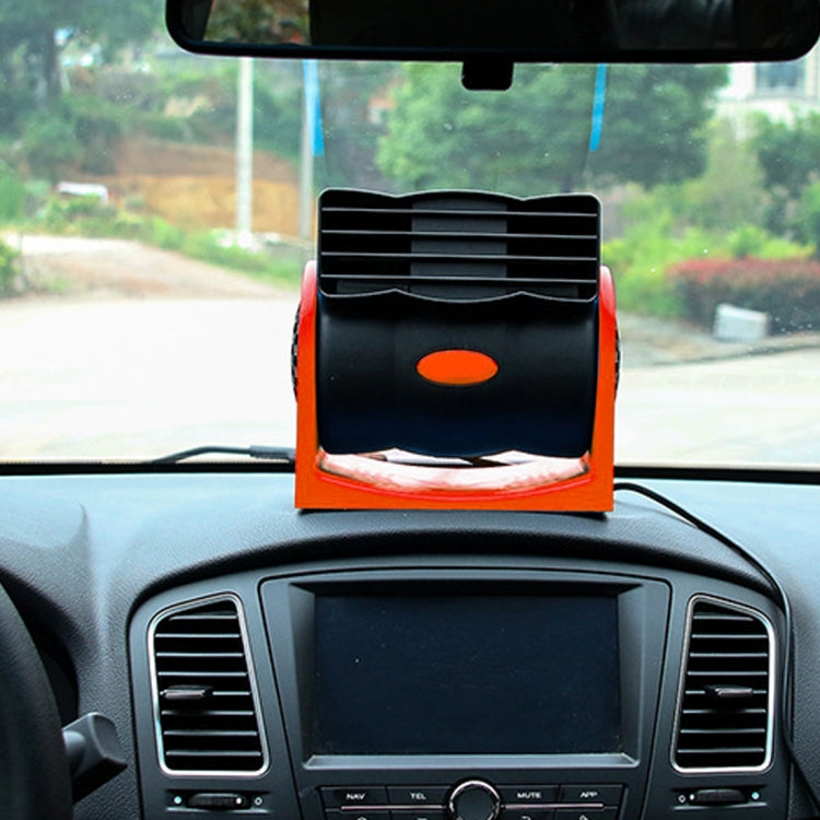 HX-T302 DC 24V 7W Portable Vehicle Cooling Fan Low Noise Silent Cooler Air Conditioner, 2 Speeds Adjustable, Random Color Delivery - Heating & Fans by buy2fix | Online Shopping UK | buy2fix