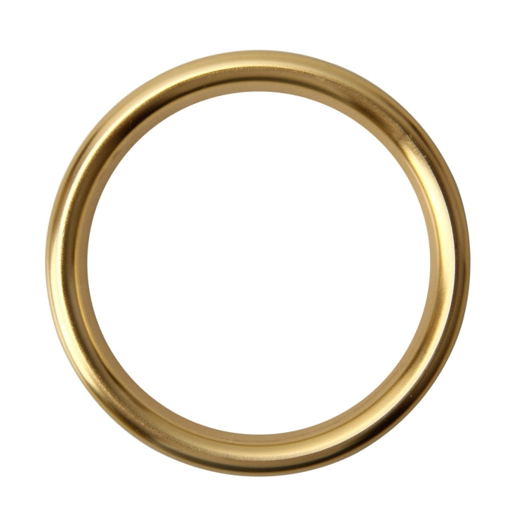 4 PCS Car Outlet Decorative Rings Aluminum Alloy Air Outlet Chrome Trim Ring Car Dashboard Air Vents Cover Sticker Decoration for Audi A3(Gold) - Decoration Rings by buy2fix | Online Shopping UK | buy2fix