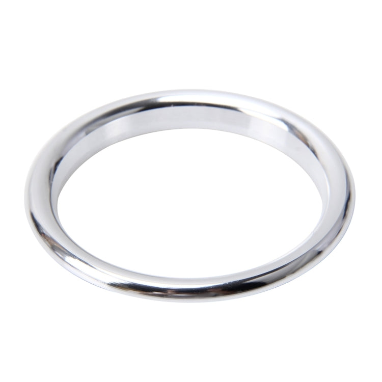4 PCS Car Outlet Decorative Rings Aluminum Alloy Air Outlet Chrome Trim Ring Car Dashboard Air Vents Cover Sticker Decoration for Audi A3(Silver) - Decoration Rings by buy2fix | Online Shopping UK | buy2fix