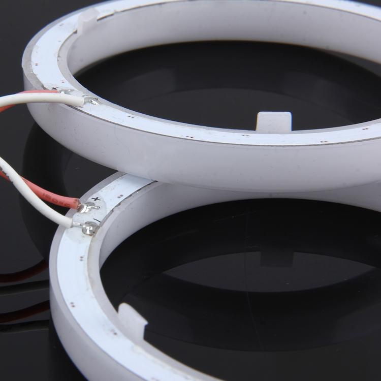 2 PCS 2.5inch Car Angel Eyes Light, DC 12V(White Light) - Eagle Eye Lamps by buy2fix | Online Shopping UK | buy2fix