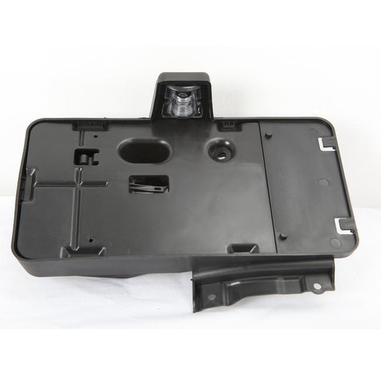 Car Tail Rear License Plate Frame Number Holder Mounting Bracket with Light for Jeep Wrangler JK 2007-2017 by buy2fix