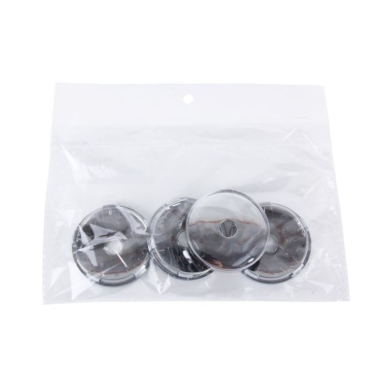 4 PCS Metal Car Styling Accessories Car Emblem Badge Sticker Wheel Hub Caps Centre Cover - Wheels Tires & Parts by buy2fix | Online Shopping UK | buy2fix