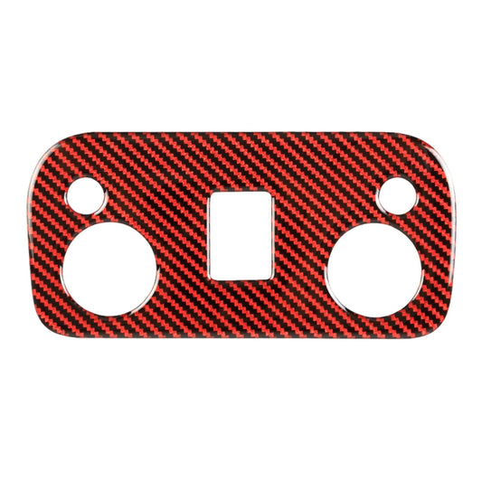 Car Carbon Fiber Roof Light Panel Decorative Sticker for Ford Mustang 2015-2020 by buy2fix