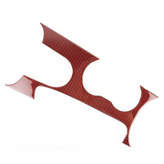 Car Carbon Fiber Water Cup Panel Decorative Sticker for Ford Mustang 2015-2020 by buy2fix